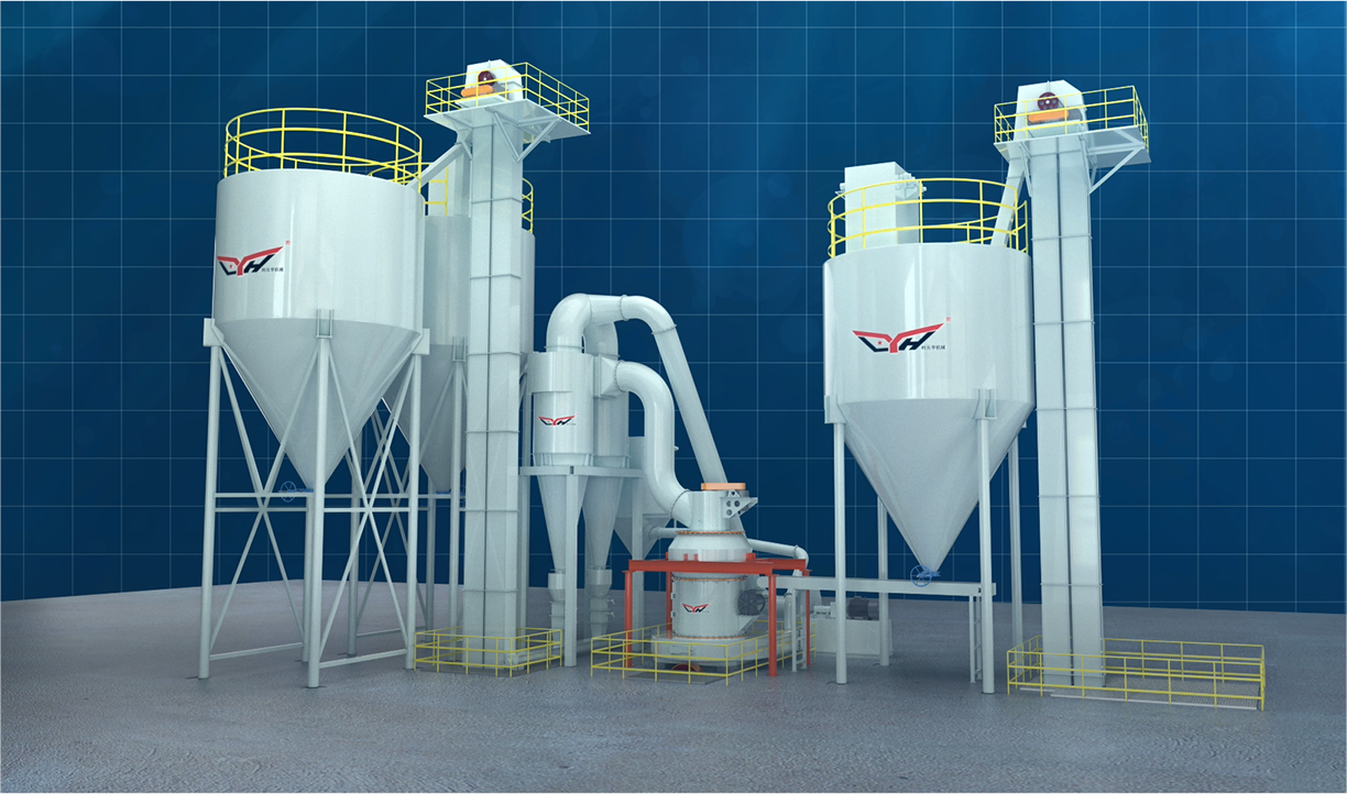 Lyh998 4 Roller Raymond Grinding Pendulum Mill